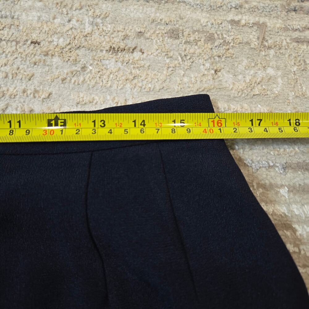 Vintage‎ Christian Dior 1980s Suit Set Blazer Jacket Skirt Navy Blue Plus 14 - Picture 11 of 12